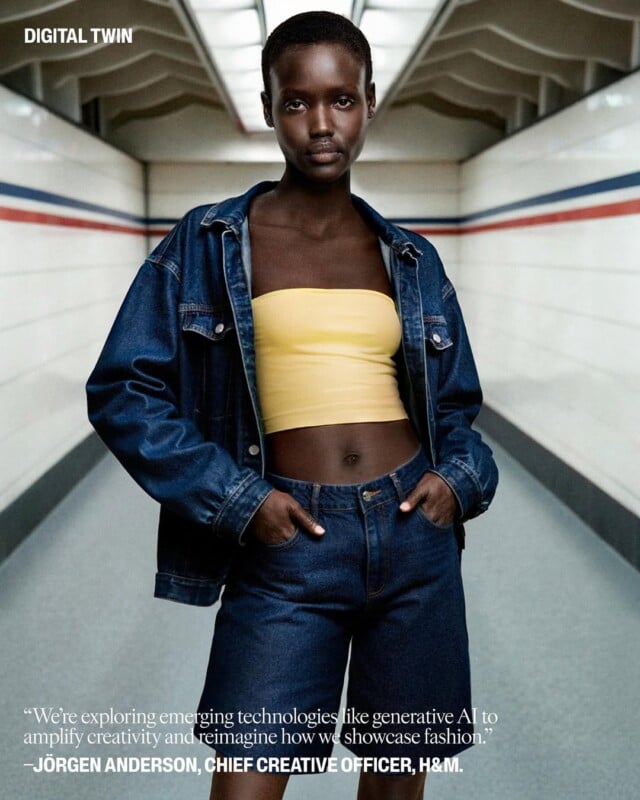 Thương hiệu quần áo H&M công bố người mẫu AI được... nhân bản từ người mẫu thật- Ảnh 3. Công nghệ học máy trong tái tạo hình ảnh