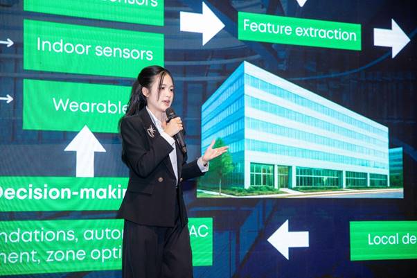 Đội GEMGPILOT thuyết trình tại chung kết