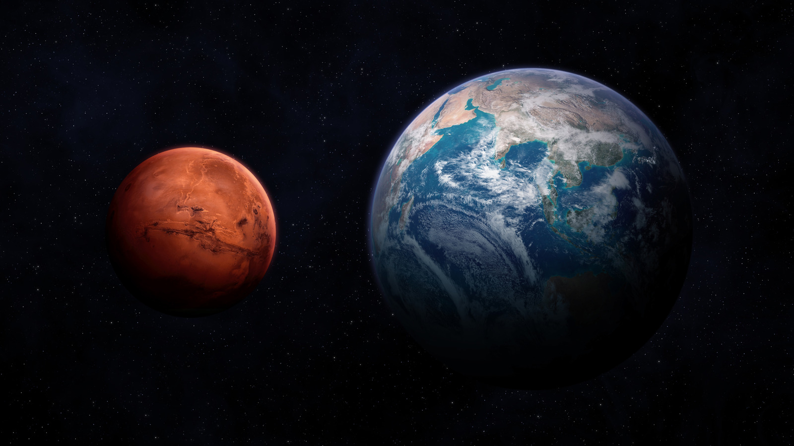 NASA đau đầu vì thời gian trên Sao Hỏa trôi nhanh hơn Trái Đất- Ảnh 1. Sao Hỏa và đồng hồ thời gian